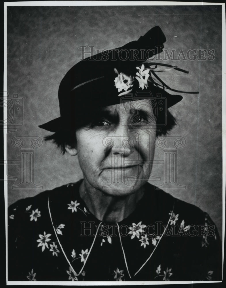 1939 Press Photo Portrait of Mrs. Herman Bogenschneider Bandlow from 1939.- Historic Images