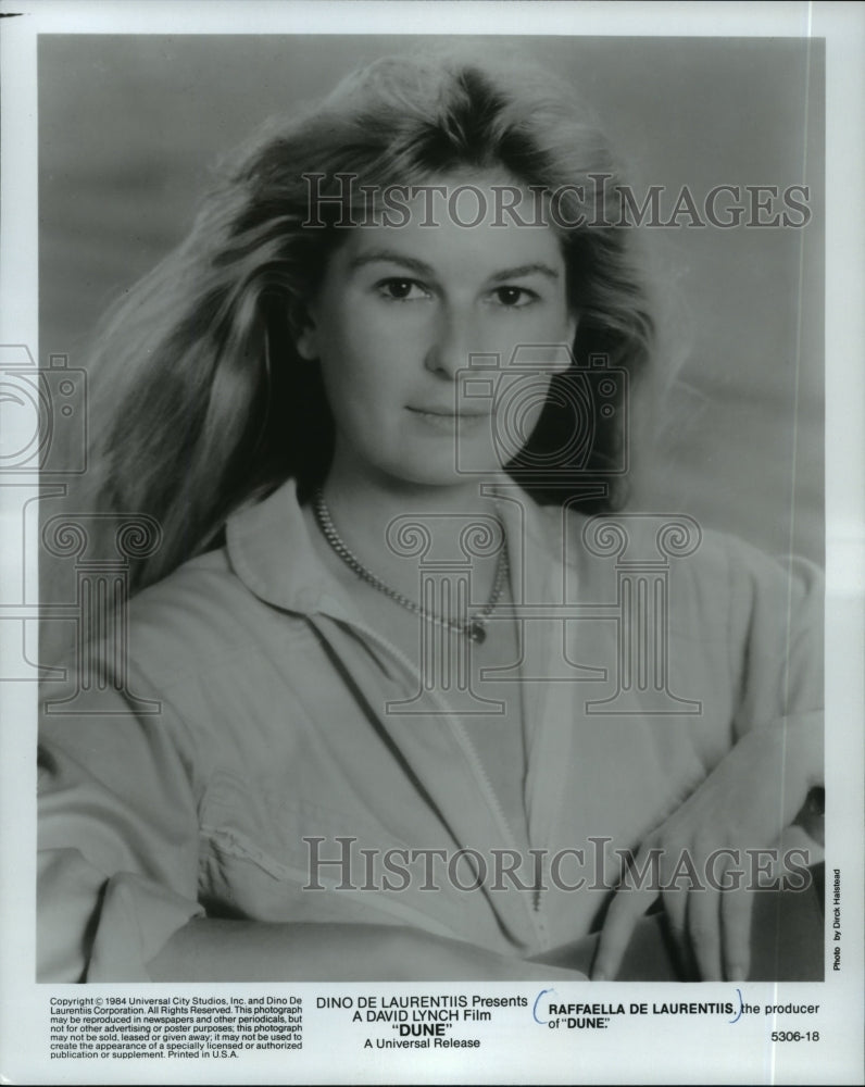1984 Press Photo Raffaella De Laurentiis is the producer of Dune. - mjp10876- Historic Images
