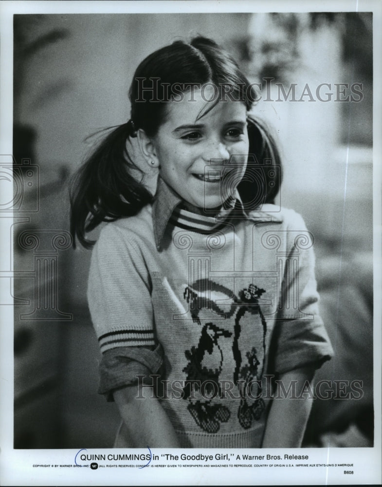 1978 Press Photo Quinn Cummings stars in The Goodbye Girl. - mjp10969- Historic Images