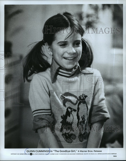 1978 Press Photo Quinn Cummings stars in The Goodbye Girl. - mjp10969- Historic Images