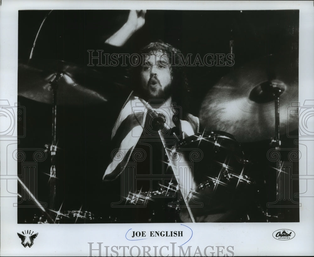 1976 Press Photo Joe English, musician, vocalist and songwriter. - mjp11530- Historic Images