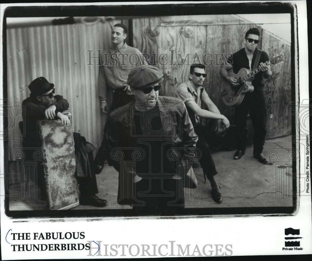 Press Photo The Fabulous Thunderbirds - mjp11675- Historic Images