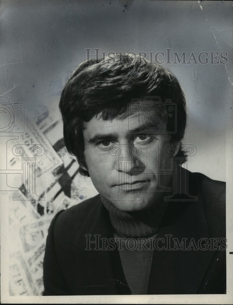 1973 Press Photo Actor James Farentino of "Cool Million" NBC TV Series- Historic Images