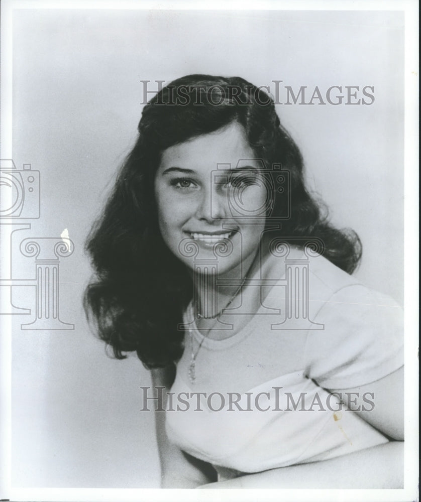 1978 Press Photo Alicia Fleer actress in &quot;The Young Runaways&quot; on Disney TV show.- Historic Images