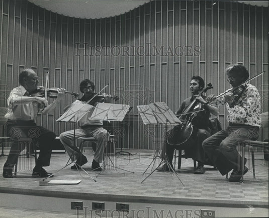 1979 Press Photo Fine Arts Quartet. - mjp13949- Historic Images