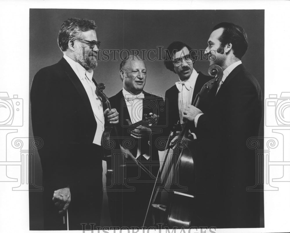 1982 Press Photo Members of The Fine Arts Quartet - mjp13958- Historic Images