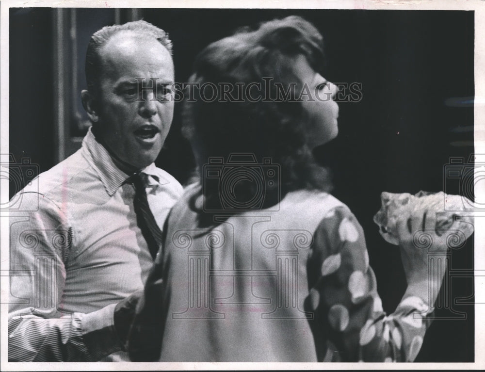 1965 Press Photo Phil Ford &amp; Mimi Hines starred in Bells Are Ringing, Melody Top- Historic Images