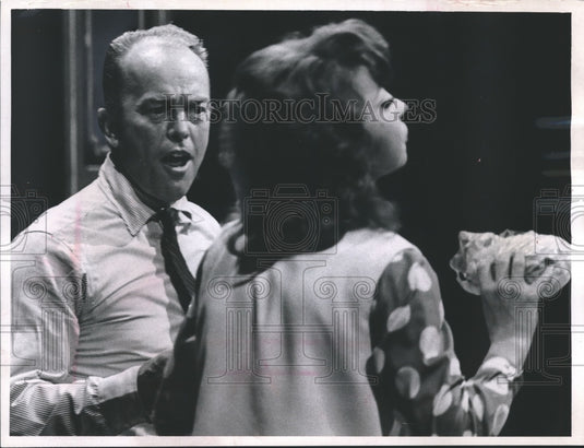 1965 Press Photo Phil Ford & Mimi Hines starred in Bells Are Ringing, Melody Top- Historic Images