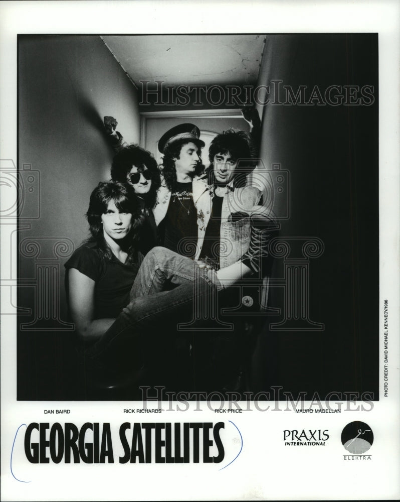 1986 Press Photo members of the band Georgia Satellites - mjp14661- Historic Images