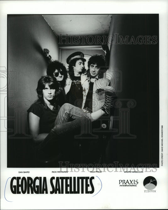 1986 Press Photo members of the band Georgia Satellites - mjp14661- Historic Images