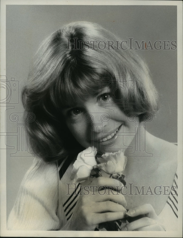 1977 Press Photo &quot;One Day at a Time&quot; star Bonnie Franklin - mjp14947- Historic Images