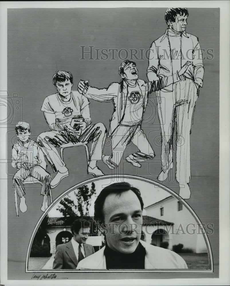 1975 Press Photo Frederick Forrest stars in Larry, a drama about a young man- Historic Images
