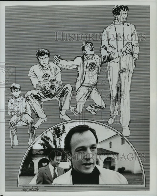 1975 Press Photo Frederick Forrest stars in Larry, a drama about a young man- Historic Images