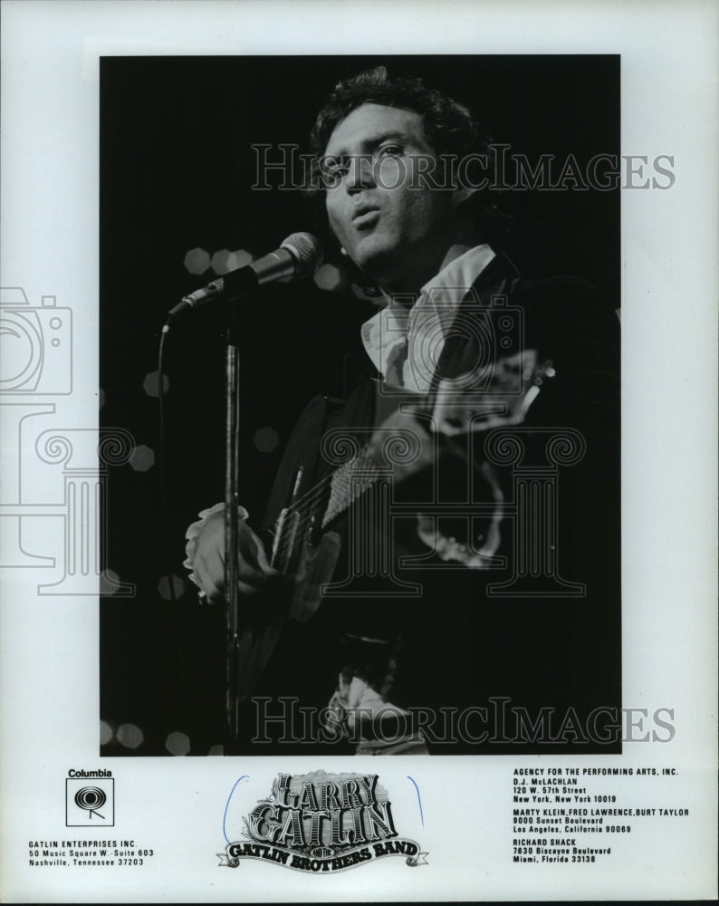 1981 Press Photo musician Larry Gatlin and the Gatlin Brothers - mjp15251- Historic Images