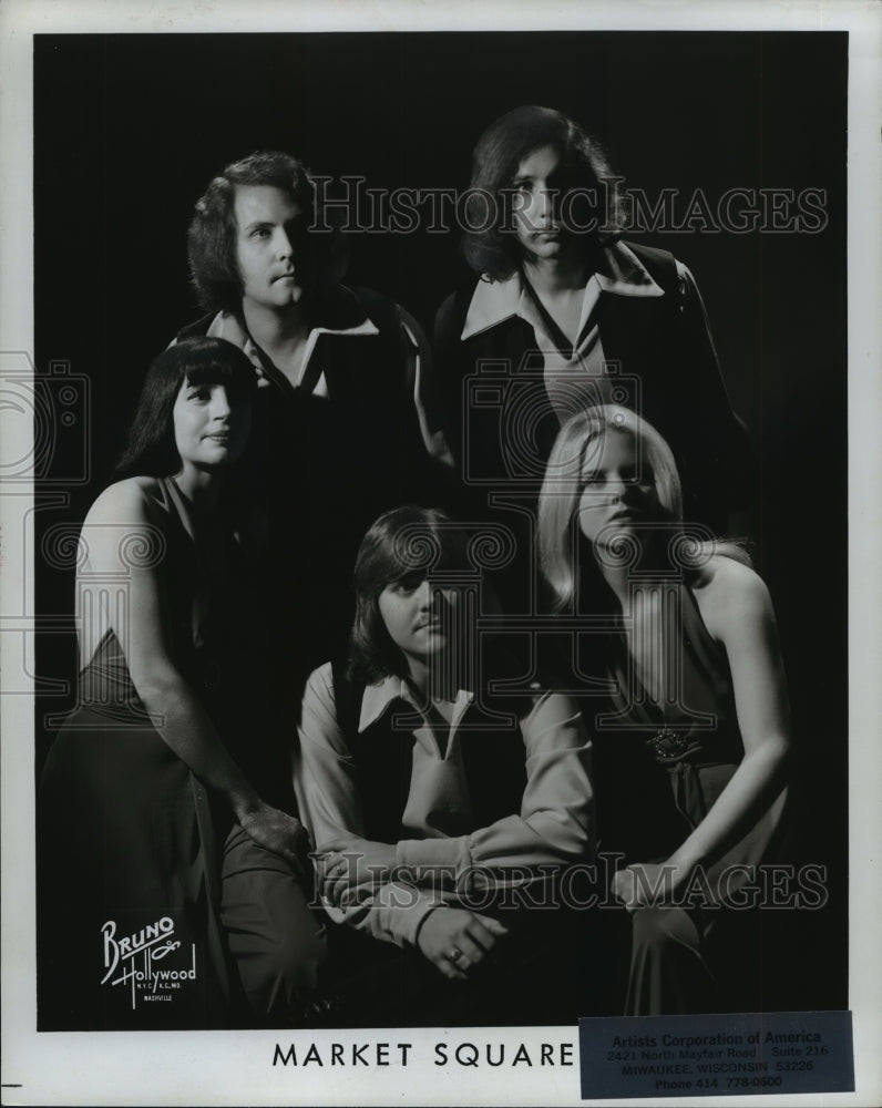 1974 Press Photo Pop group, Market Square will perform at Frenchy's Bulldog Pub.- Historic Images