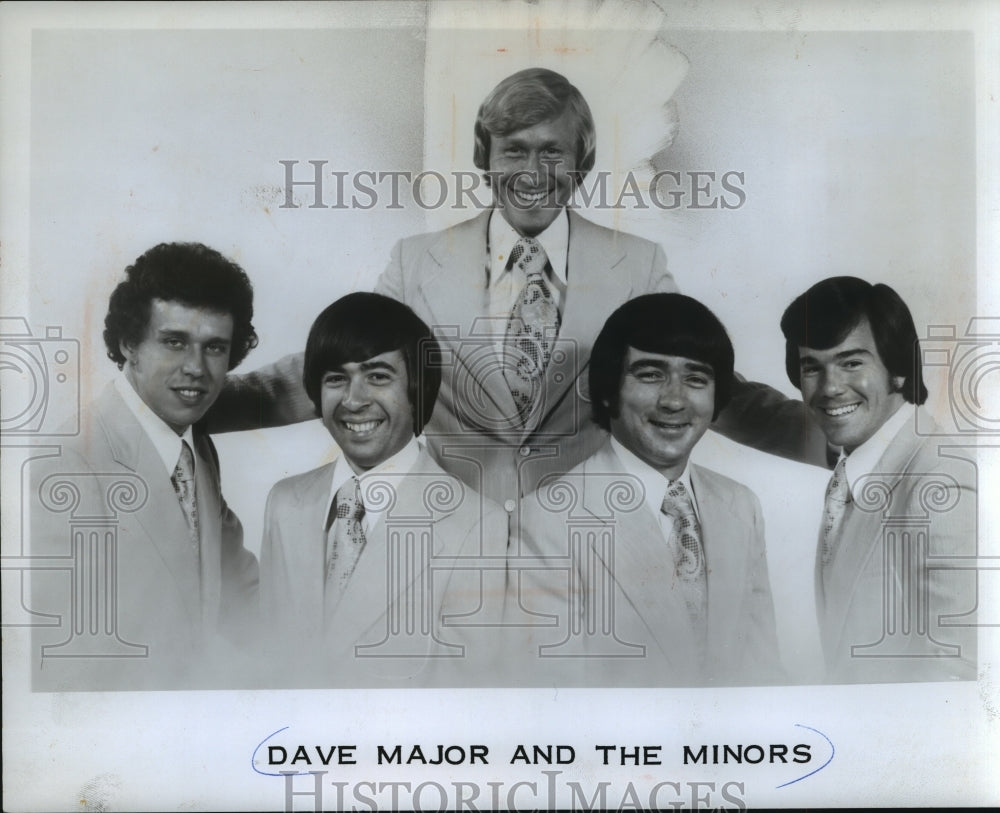 1975 Press Photo Dave Major and the Minors, singing group - mjp17550- Historic Images