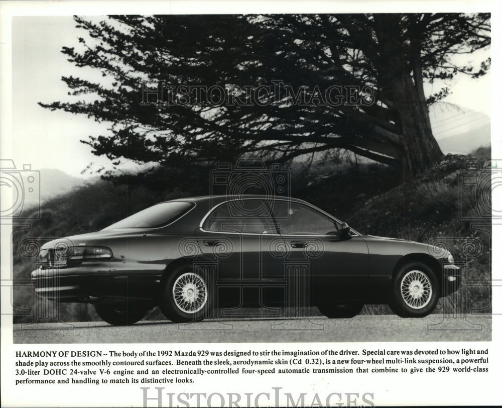 1992 Press Photo Mazda 929 - mjp17580- Historic Images