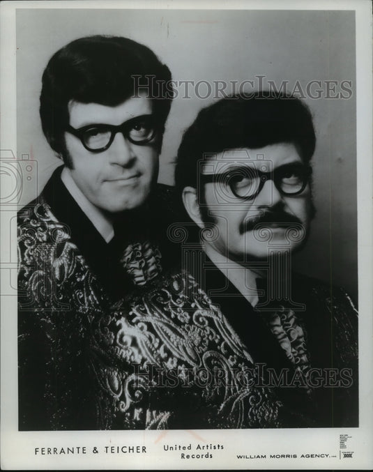1970 Press Photo The piano team of Ferrante and Teicher.- Historic Images