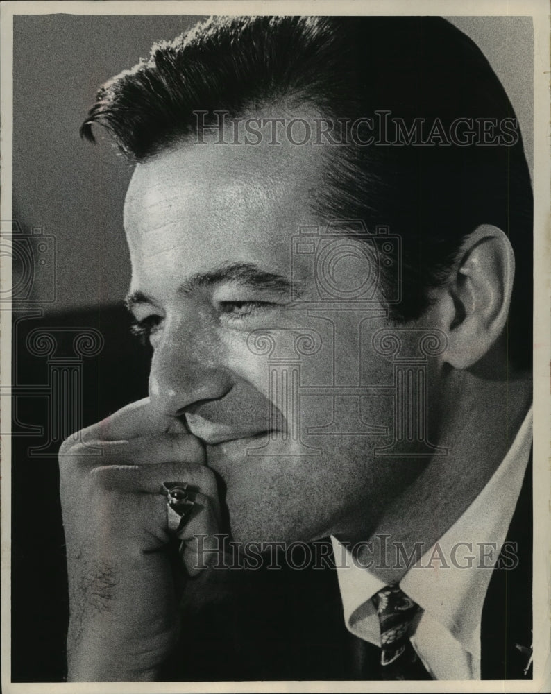 1966 Press Photo Actor Robert Goulet- Historic Images