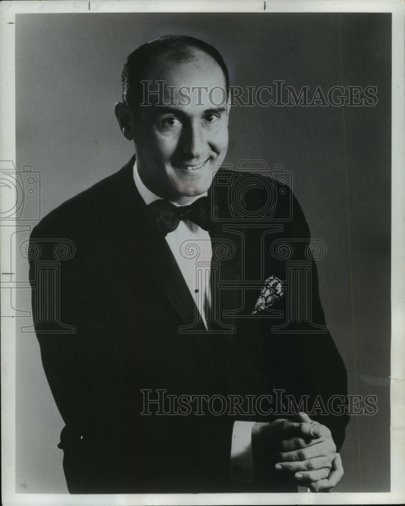 1986 Press Photo Henry Mancini, music composer, orchestra conductor. - mjp18104- Historic Images