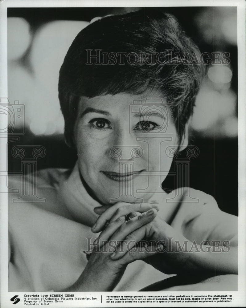 1969 Press Photo Alice Ghostley, comedienne joins witches on &quot;Bewitched&quot; series.- Historic Images