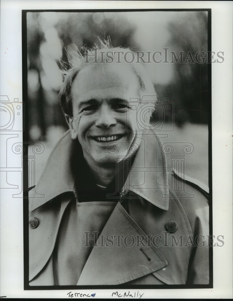 1993 Press Photo Playwright Terrence McNally - mjp18538- Historic Images