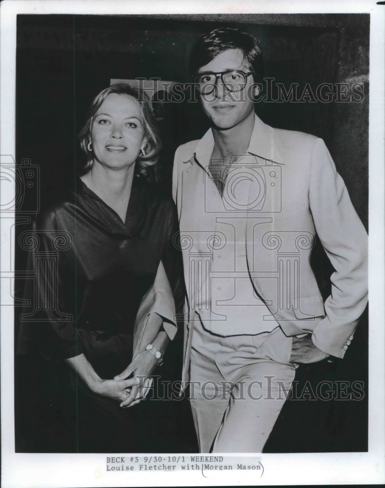 1979 Press Photo Morgan Mason with actress, Louise Fletcher. - mjp19073- Historic Images