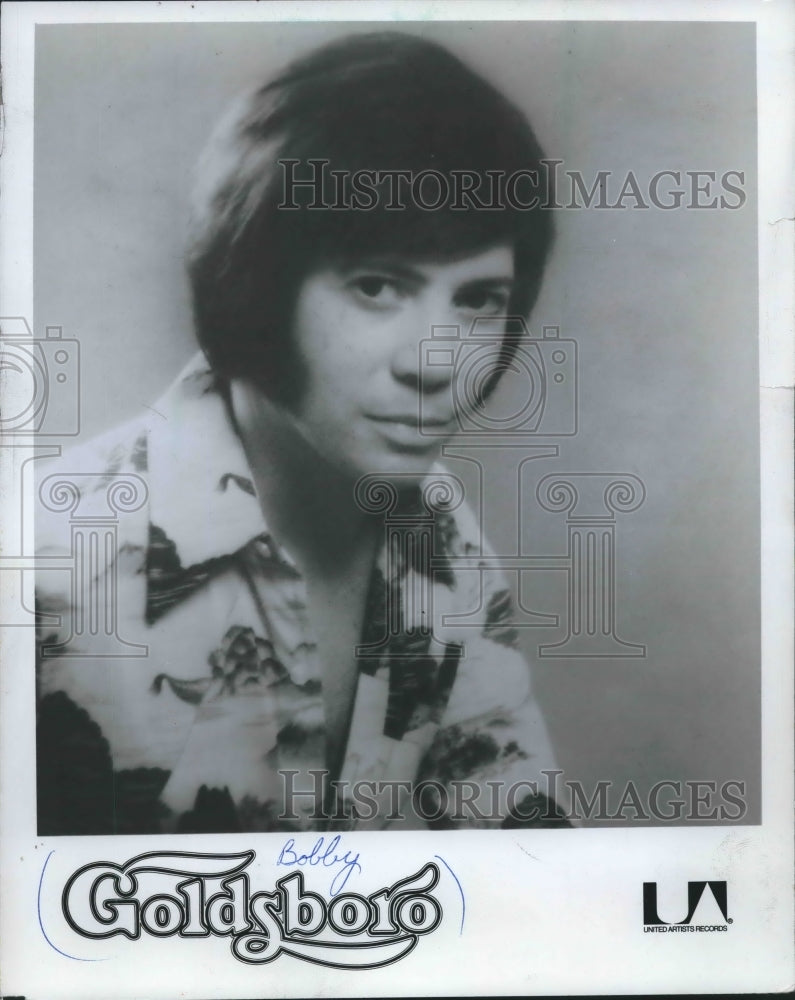 1977 Press Photo Singer Bobby Goldsboro. - mjp19132- Historic Images