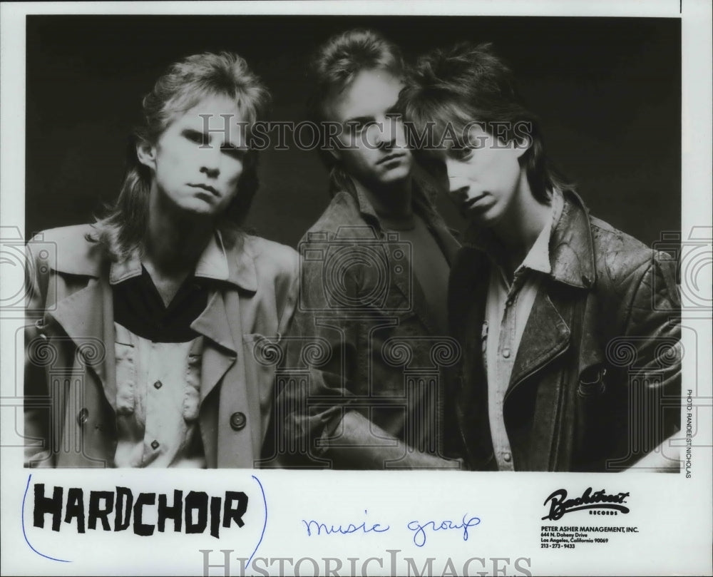 1983 Press Photo Hardchoir, music group. - mjp20167- Historic Images