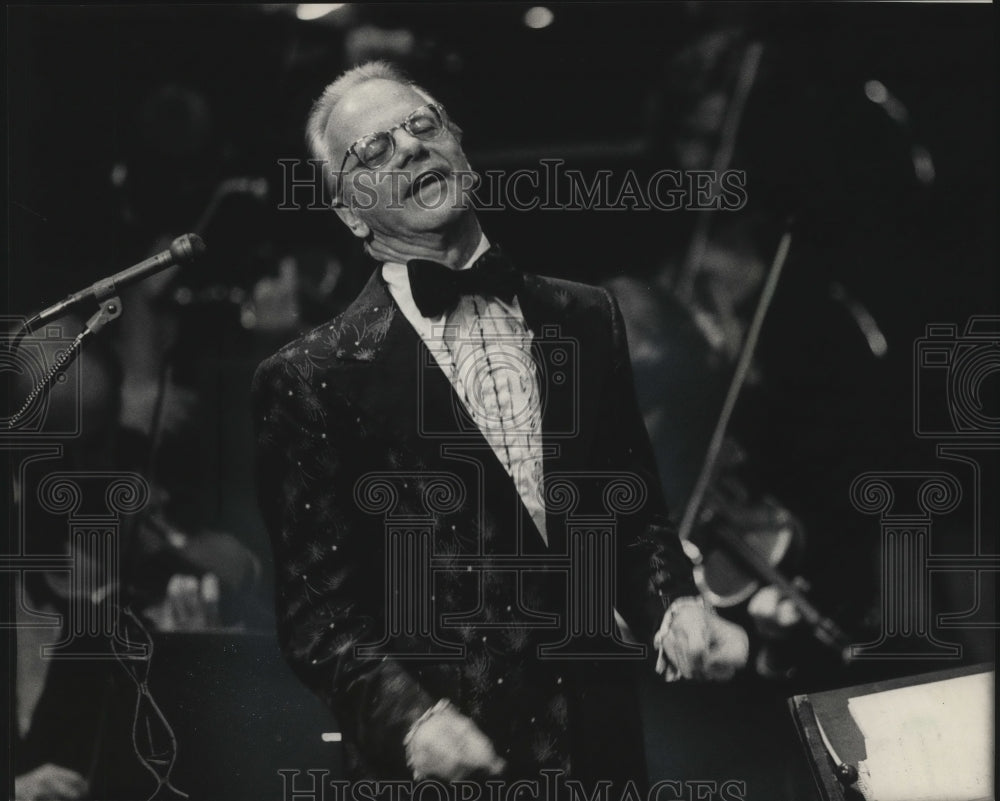 1983 Press Photo Conductor Richard Hayman - mjp20181- Historic Images