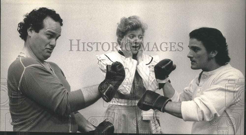 1989 Press Photo Milwaukee Chamber Theater, &quot;The Admirable Bashville.&quot;- Historic Images