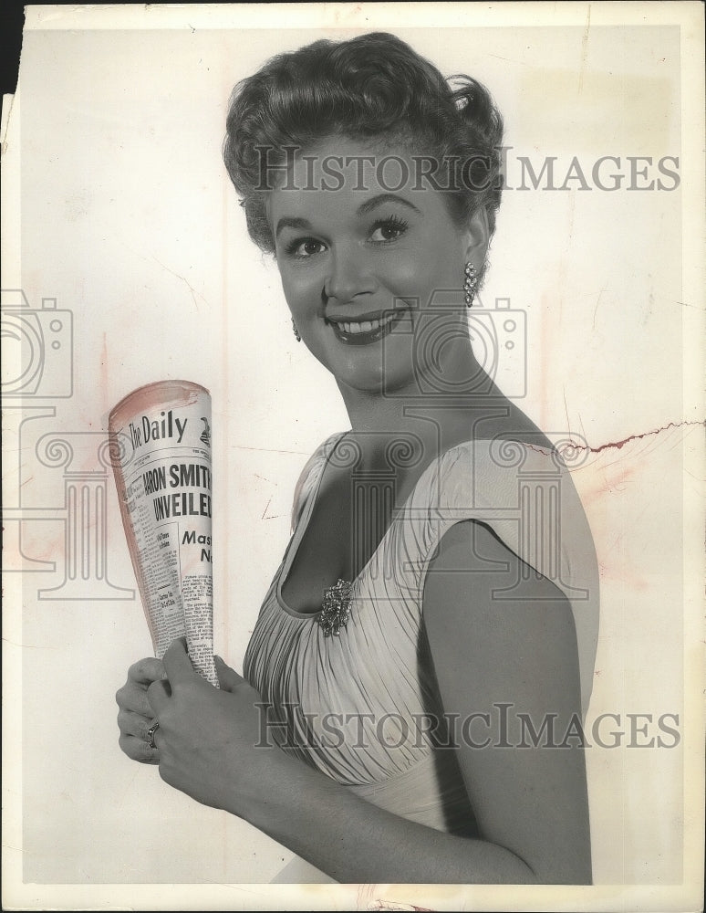 1950 Press Photo Jean Hagen in &quot;The Menace of Hasty Heights&quot;- Historic Images