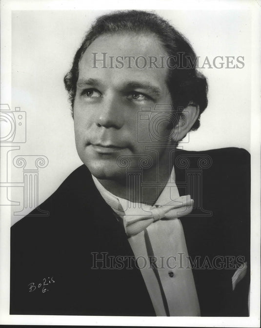 1972 Press Photo Thomas Paul, Bass- Historic Images