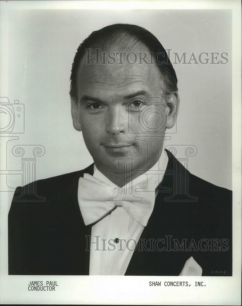 1987 Press Photo James Paul, former associate director, Milwaukee Symphony- Historic Images