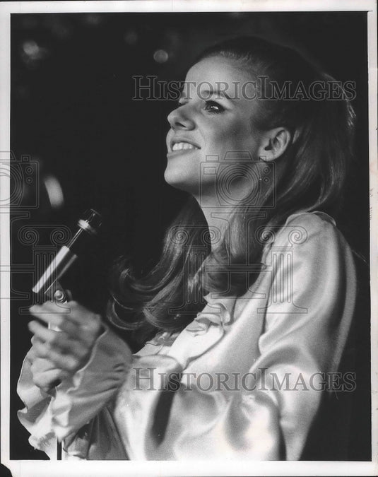 1970 Press Photo Terry O'Mara, singer at Fazio's- Historic Images
