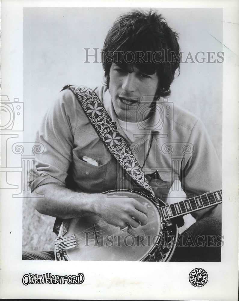 Press Photo John Hartford, singer, composer, bluegrass musician- Historic Images