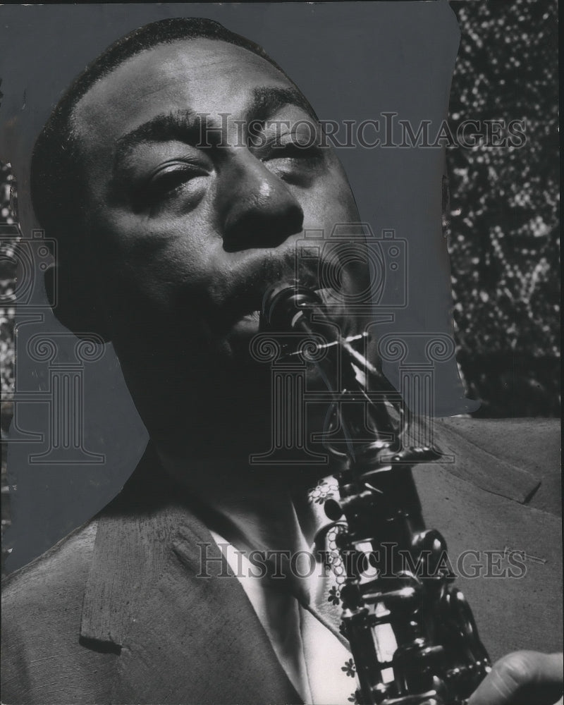 1954 Press Photo Saxophonist Johnny Hodges- Historic Images