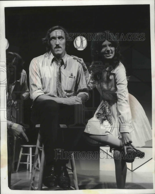 1971 Press Photo Ransom House Players, Comic Group from Milwaukee, Wisconsin- Historic Images