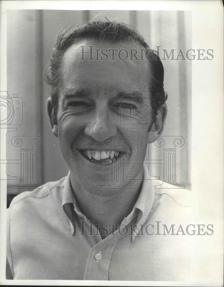 1968 Press Photo Dave Merrifield, trapeze artist.- Historic Images