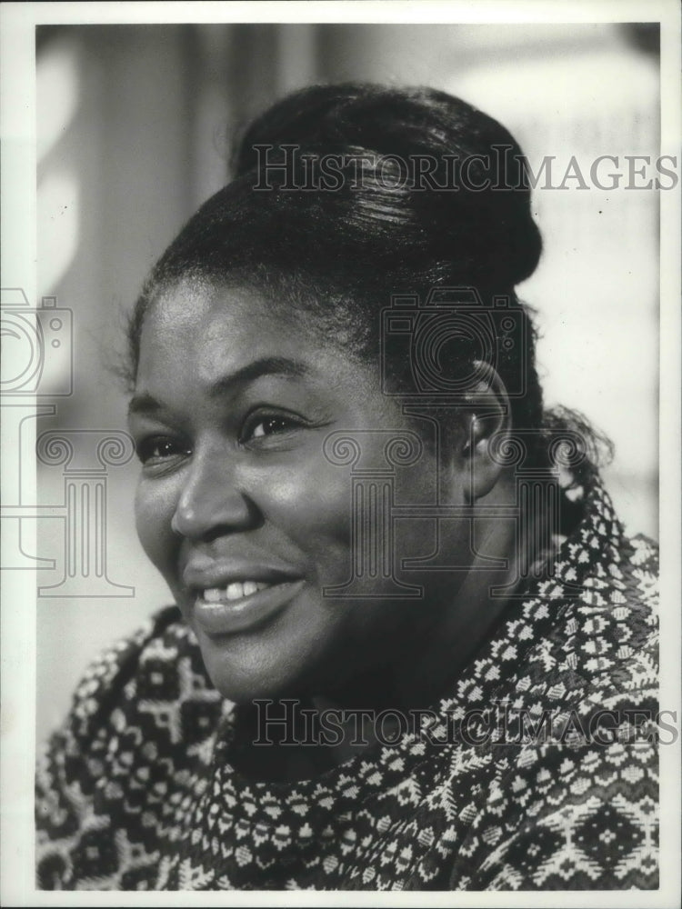 1976 Press Photo Theresa Merritt of That's My Mama - mjp21961- Historic Images