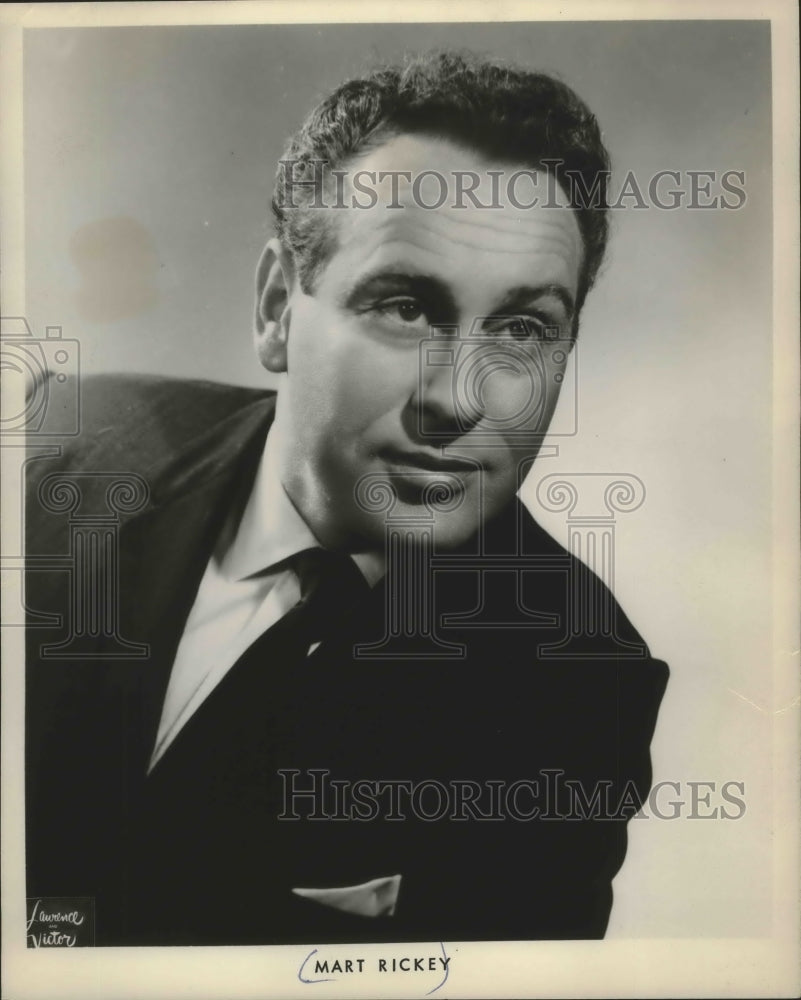 1962 Press Photo Comedian Mart Rickey- Historic Images