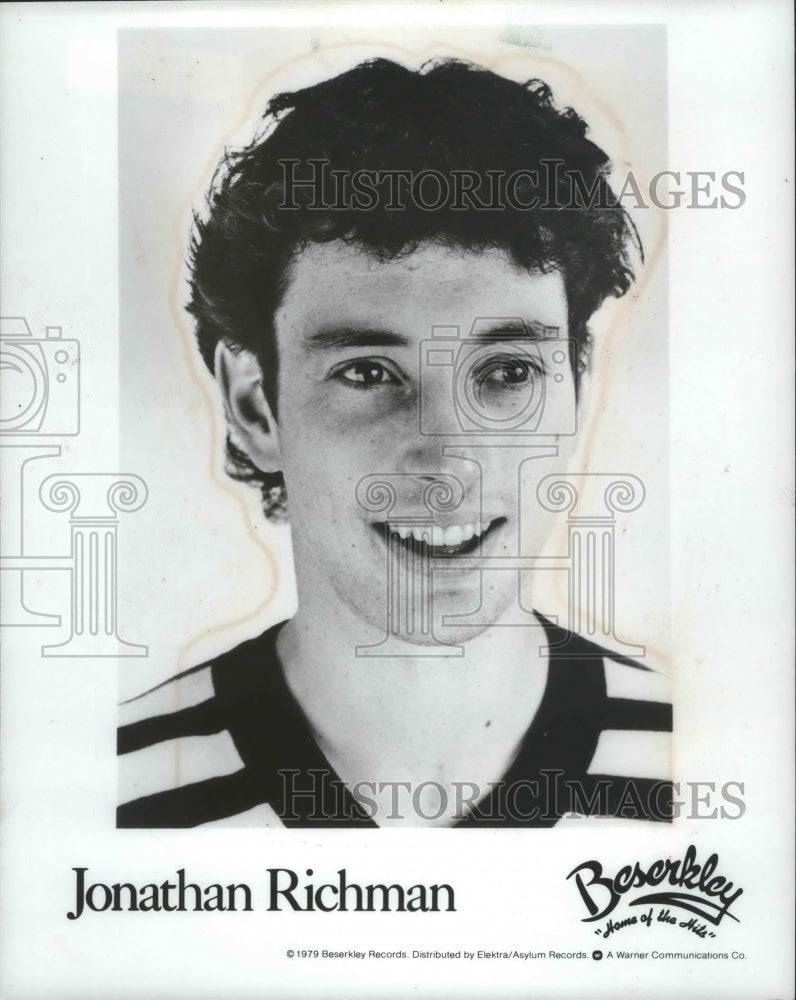 1979 Press Photo Musician Jonathan Richman - mjp22016- Historic Images
