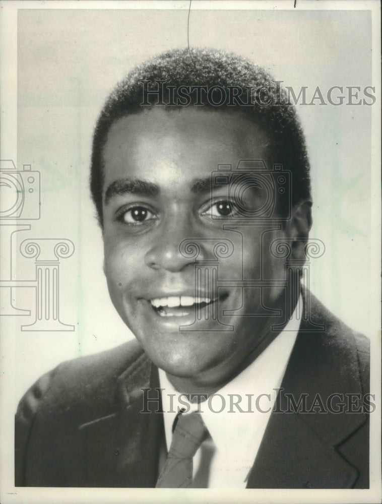 1984 Press Photo Ahmad Rashad, NBC Sportscaster - mjp22232- Historic Images