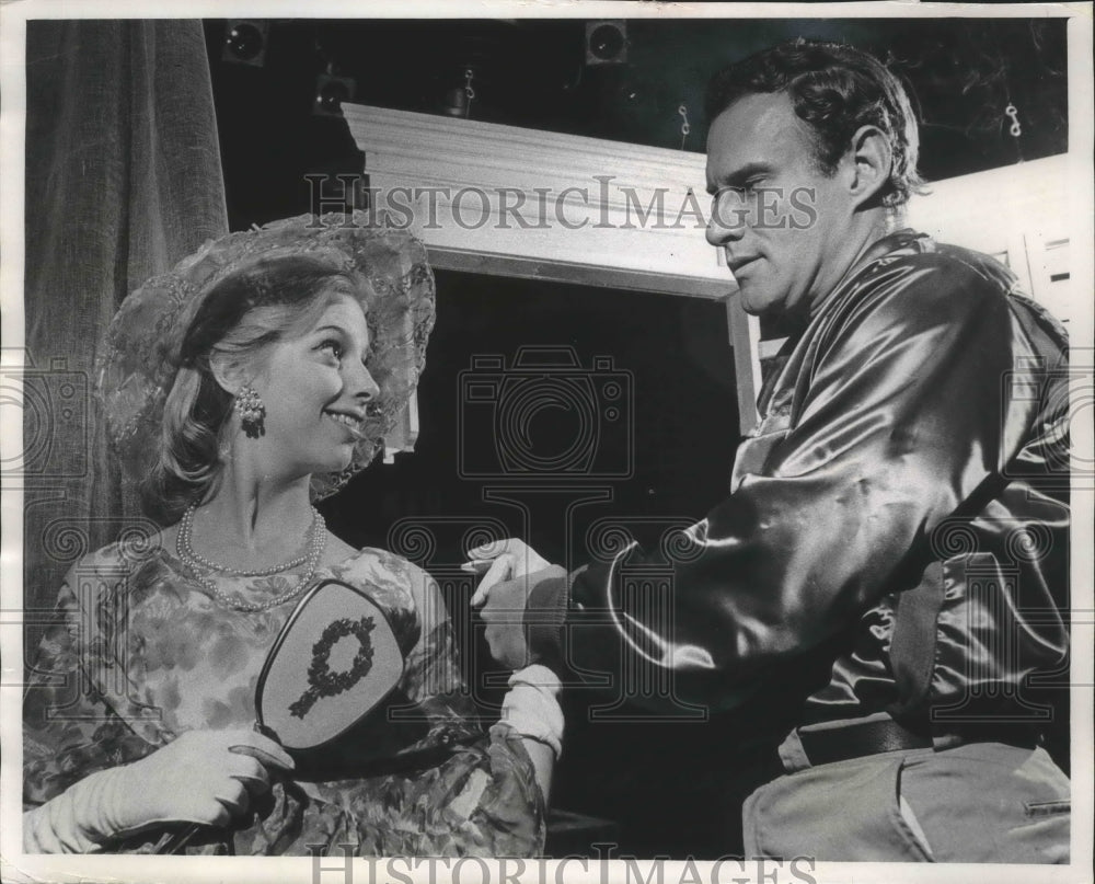 1961 Press Photo Milwaukee Repertory Theater production &quot;Streetcar Named Desire&quot;- Historic Images