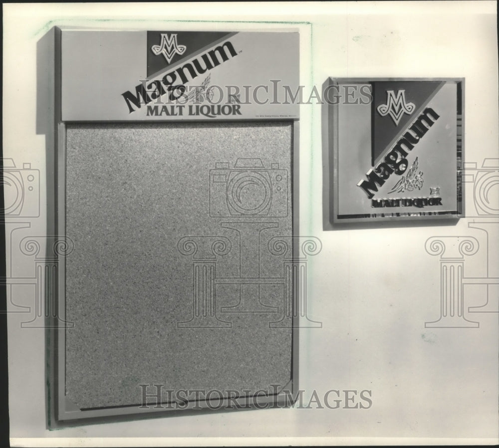 1983 Press Photo Miller Brewing Company Magnum Malt Liquor - mjp22472- Historic Images