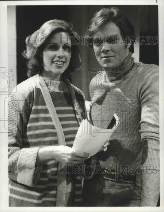1977 Press Photo David Ramsey & Patricia Estrin star in 
