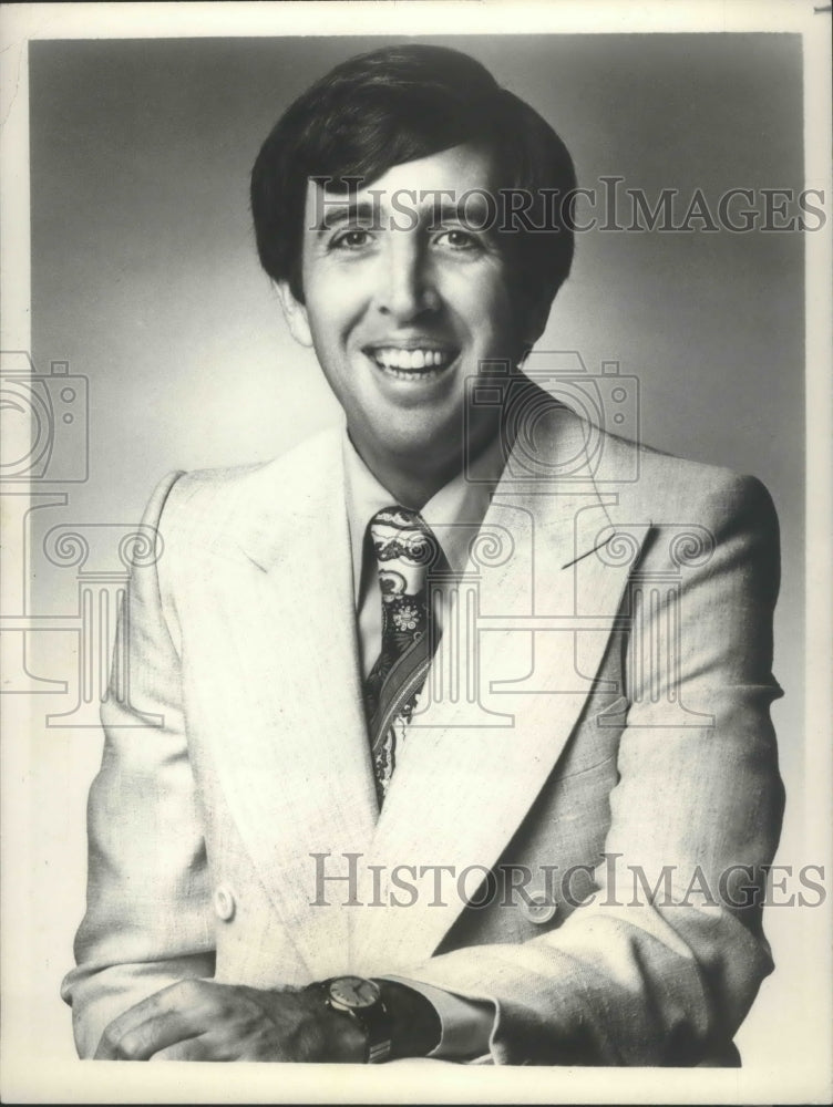1980 Press Photo Brent Musburger, Commentator, CBS Sports - mjp24726- Historic Images