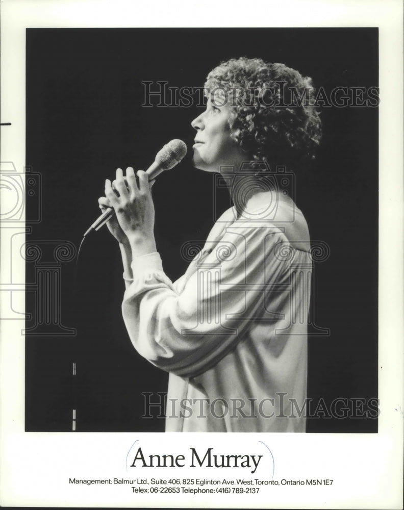 1975 Press Photo Anne Murray, singer- Historic Images