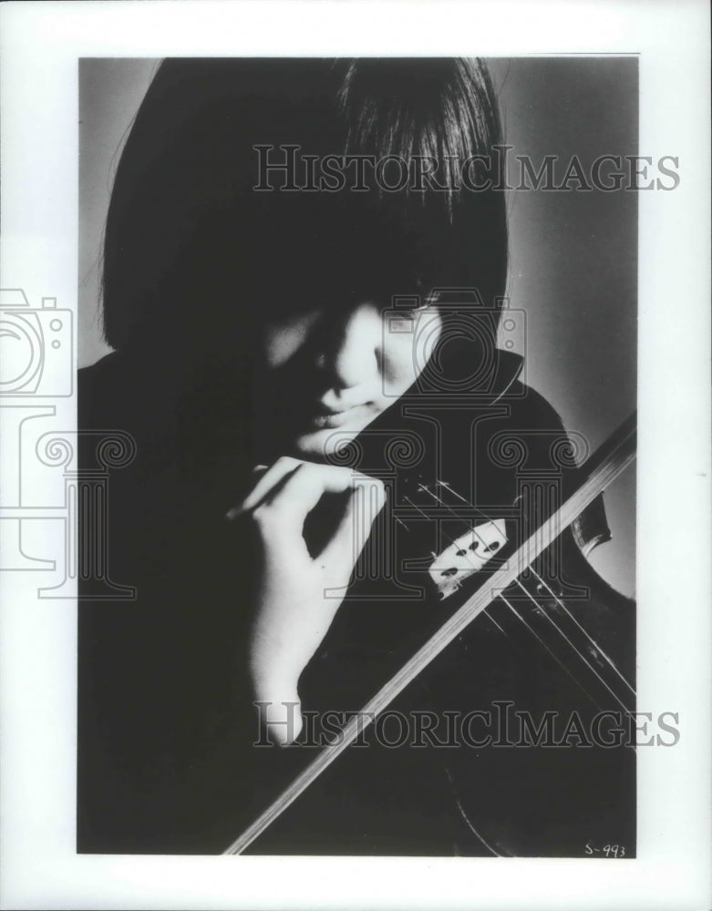 1980 Press Photo Violinist Yuri Nagai - mjp24911- Historic Images
