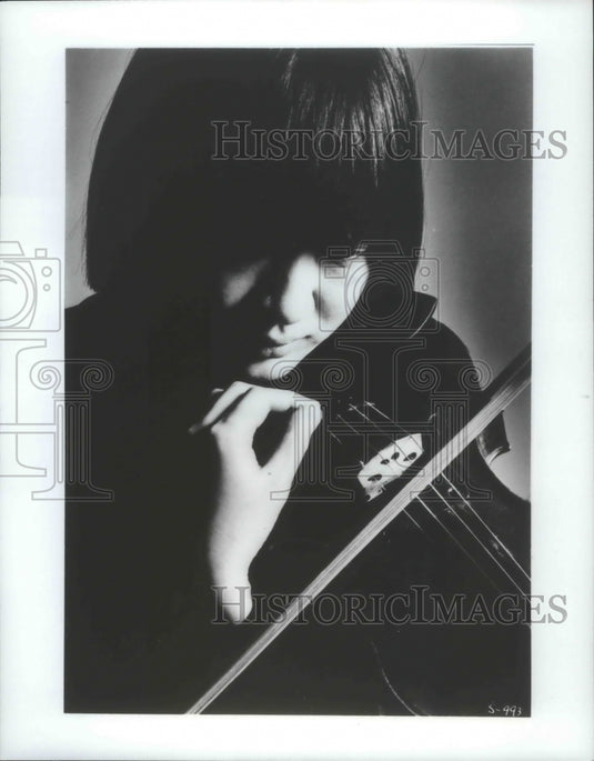 1980 Press Photo Violinist Yuri Nagai - mjp24911- Historic Images